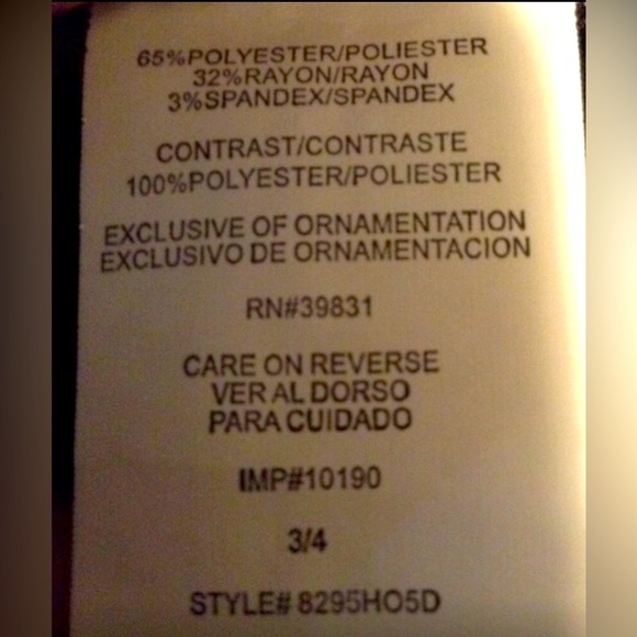 My Michelle 2-Piece Skirt & Jacket, Pin-Striped, Size: 3/4, Suit (CL-3) - Picture 5 of 8